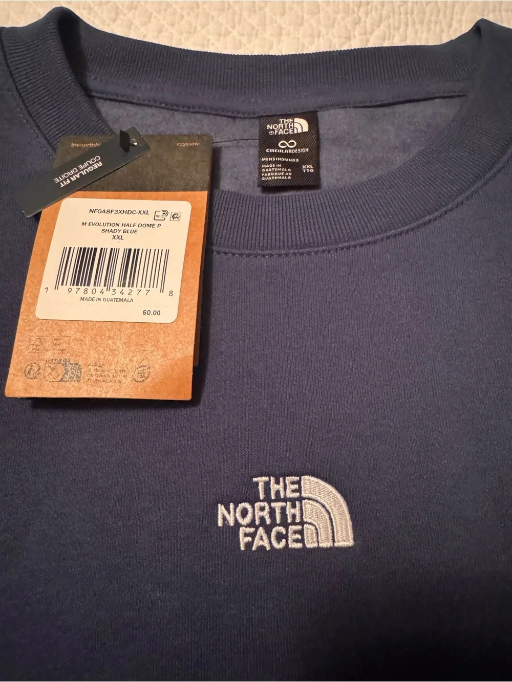The North Face Men’s Crewneck Sweatshirt - Blue
